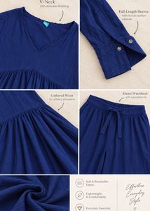 💙NAVY BLUE KURTI SET 💙