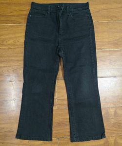 Classic Black Flare Jeans