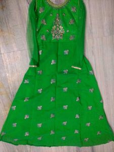Elegant Green Ethnic Gown