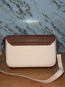 Two-Tone Shoulder Bag