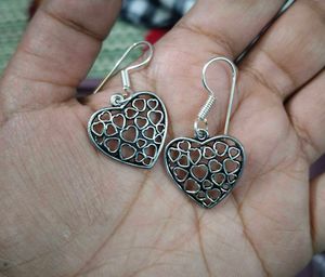 COMBO OF GERMAN SILVER CUTE EARRINGS