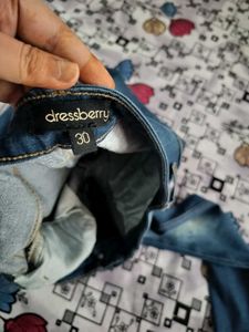 Dressberry Dark Wash Skinny Jeans👖