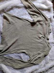 Ribbed Long Sleeve Top