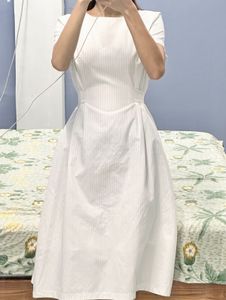 White Casual Dress