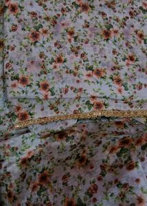 Embroidered Floral dress material