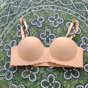yellow pushups Padded Bra