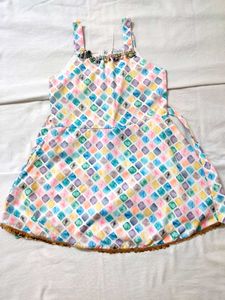 Girls Ethnic Kurta Set with Dhoti