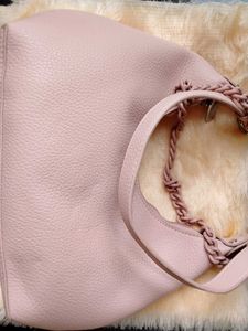 Stylish Pink Hobo Bag