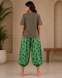 Tshirt Harem Pants co-ord set