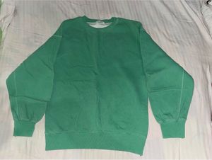 Green Crew Neck Sweatshirt