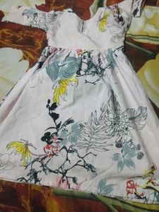 Boho Floral Print Dress for Girls