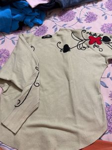 Embroidered Sweater