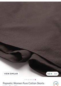 Stylish Brown Skort