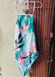 Tropical Print Swimsuit -Forever 21 From Bangkok