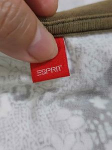 Esprit Women's Floral Scoop-Neck T-Shirt