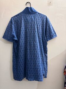Men's Navy Tie-Dye Graphic T-Shirt