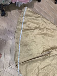 Wide Leg Gold Pants