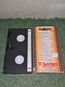 Vintage Bollywood Music VHS Tapes