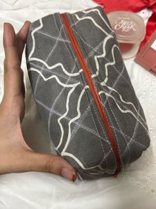 Stylish Quilted Makeup Pouch