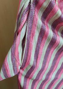 Pink Printed Kurta Set