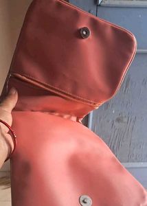 Peach Crossbody Bag