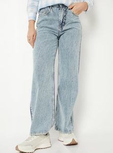 Light Wash Wide Leg Jeans