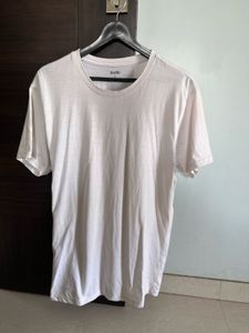 Classic White Crew Neck T-Shirt