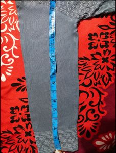 GREY EMBROIDERY KURTA PANT SET