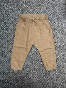 Toddler Girls Brown Linen Pants H&M