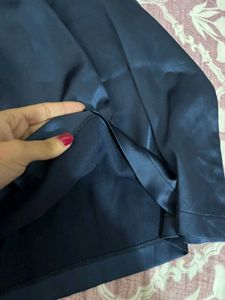 Navy Blue Slip Dress