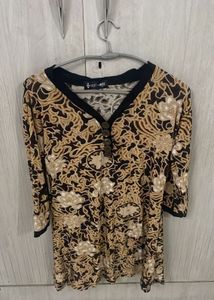 Elegant Batik Print Kurta