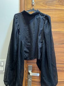 stylish long sleeves brand top