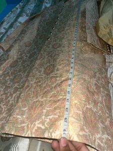 Royal Gold Brocade Sherwani Set ✨*