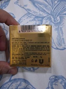 Lakme Ultimate Glam Blush( Sealed)
