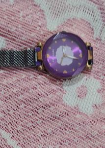 Purple Dial Watch
