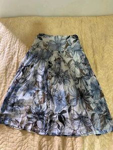 Midi Floral Skirt