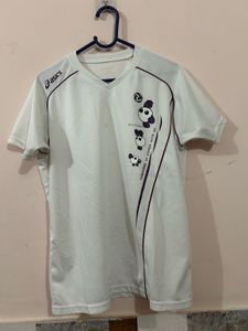Asics White Panda Graphic T-Shirt