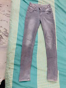 It’s A Brand New Grey High Waist Jeans