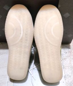 Camoflague White Canvas Sneakers