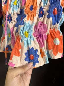 Multicolor cute top
