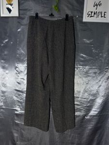 Charcoal Grey Linen Blend Suit Set