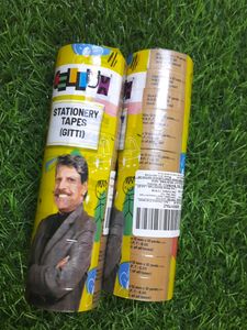 💥12 Rolls×2 Pack Gold Transparent Tape Refills