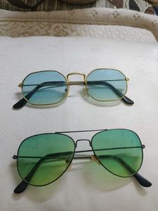 Two Beautiful Ladies Glasses