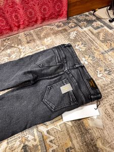 Stylish Black Wash Flare Jeans