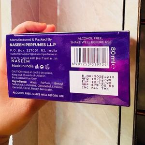 Naseem Lamsa Perfume 10ml Decant