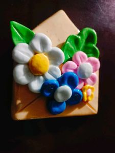 Floral Envelope Magnet