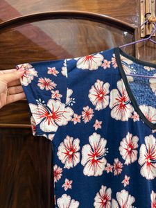 Floral Print Casual Dress
