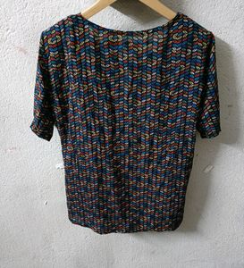 Women's Multicolour Fashionable Top