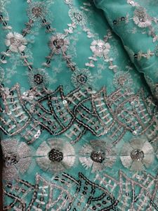 Heavy Designer Work Saree
