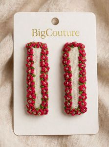 Floral Hair Clips